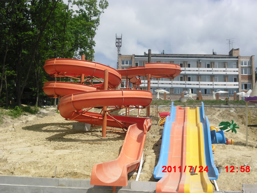 螺旋滑梯|大型水滑梯