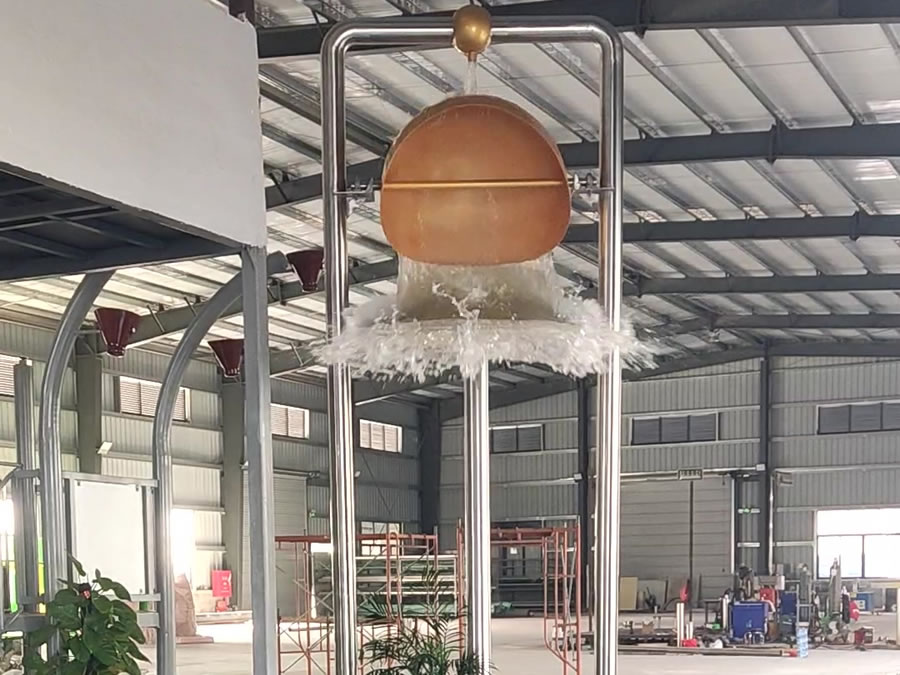 金元寶戲水倒水桶