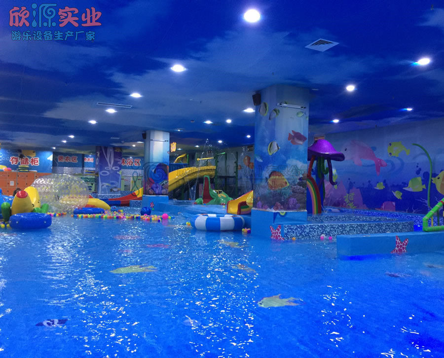 西安歡樂(lè)海室內(nèi)水上樂(lè)園案例