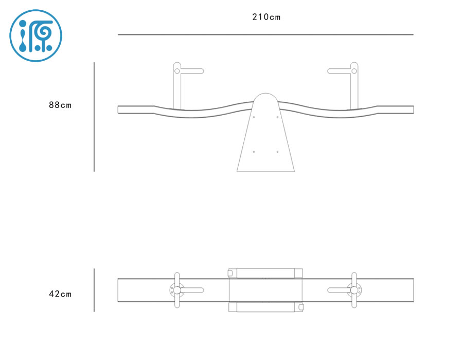 水槍蹺蹺板|戲水小品