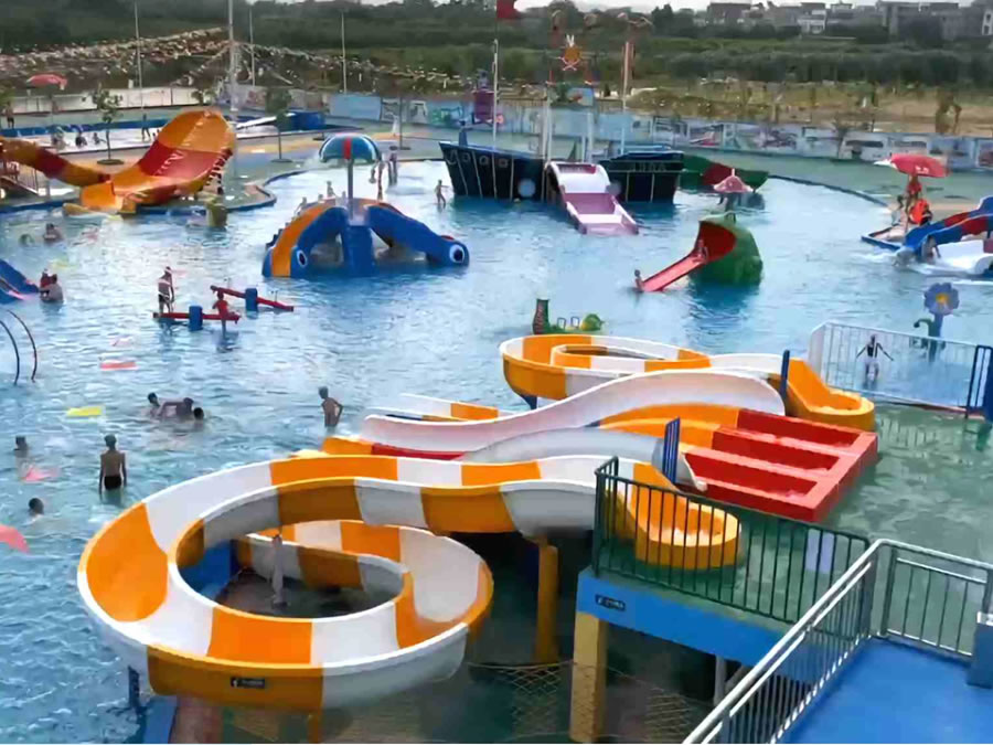 螺旋滑梯|大型水滑梯